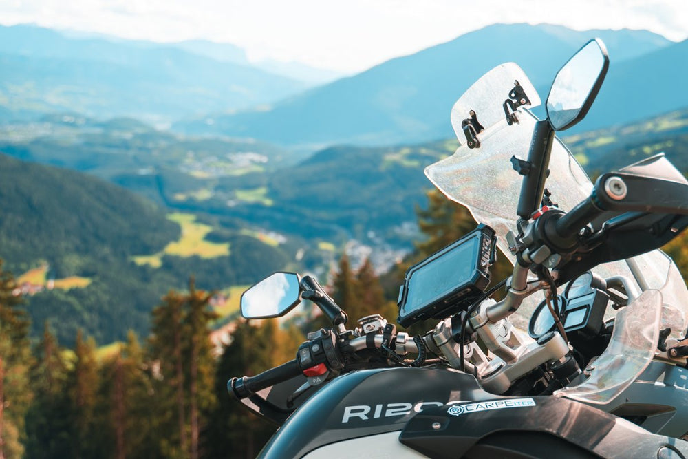 BMW R 1200 GS Adventure during a motorcycle trip
